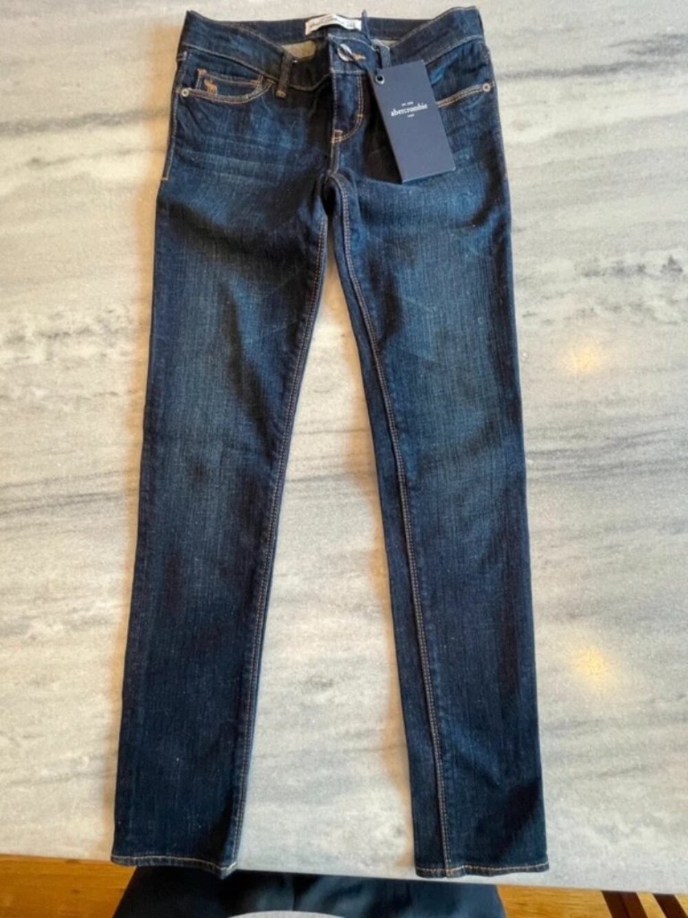 Abercrombie Kids Girls Skinny Jeans 12 NWT